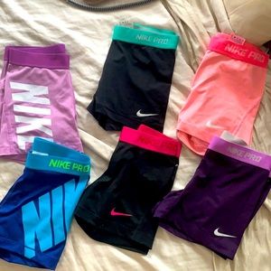 Nike shorts spandex